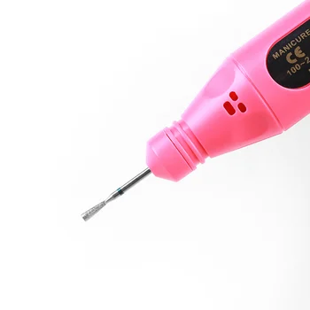 

30pcs Sturdy Stainless Steel Nail Cuticle Drill Head Professional Manicure Drill Grinding Head Kit Polishing Tool for Home Salon