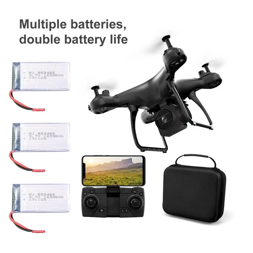 SH4 2,4G RC Дрон с 1080P HD камерой WiFi FPV дроны gps мультиосевой пульт дистанционного управления Дрон жесты фото Дрон RC самолет