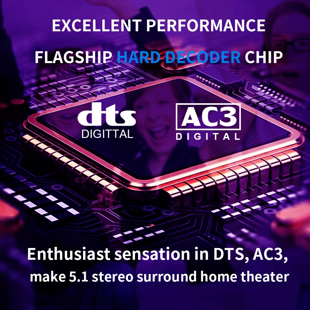 HD815BT HDMI 5 1 аудио преобразователь декодер Bluetooth 0 DAC DTS AC3 FLAC APE 4K * 2K экстрактор