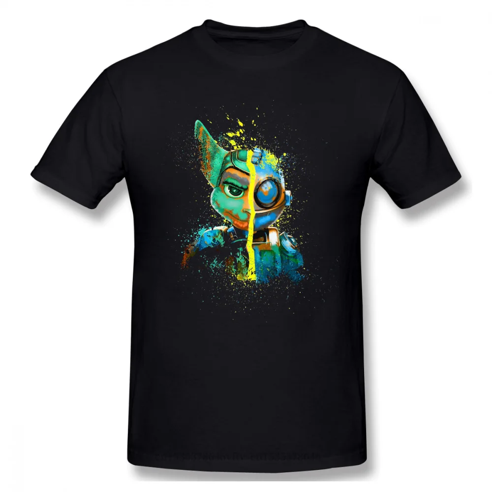 Nuova Estate Spazio Pals T-Shirt In Cotone Ratchet Clank Quartu Gadgebots Gioco Ofertas Uomini Tshirt