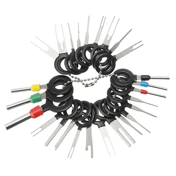 

26Pcs/Set New Car Terminal Removal Electrical Wiring Crimp Connector Pin Extractor Kit Automobiles Terminal Repair Hand Tools