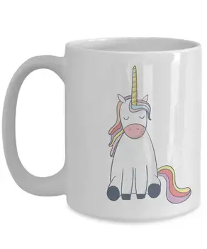 

Unicorn Perfect for Tea Hot Chocolate or Soup Coffee Ceramic Mug Tea Cup