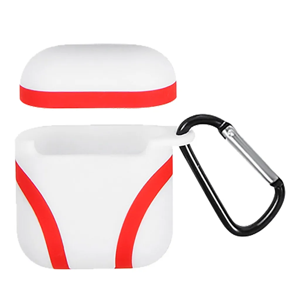 Earphone Case For Apple AirPods 2 Silicone Cover Wireless Bluetooth Headphone for Air Pods Case Protective For AirPods 103#B
