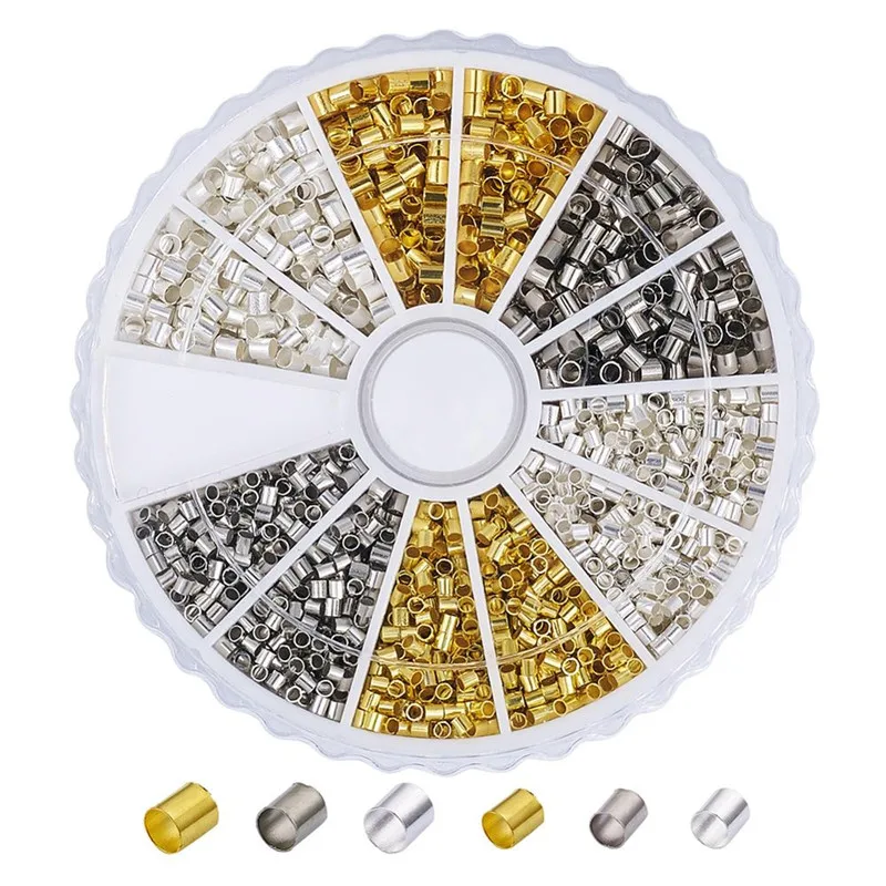 1-Box-Brass-Tube-Crimp-Beads-Metal-Findings-for-Jewelry-Making-DIY-Silver-Golden-White-Size