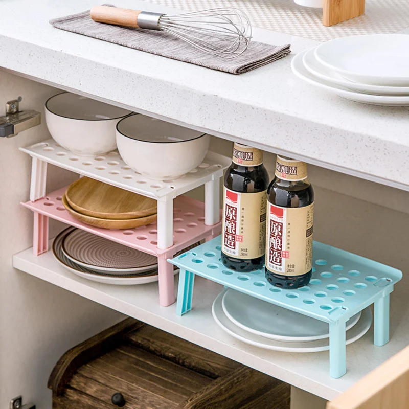 

Free Shiping Foldable Storage Organizer Shelf Refrigerator Antibacterial Vertical Dish Rack Kitchen Space-Saving Storage Rack