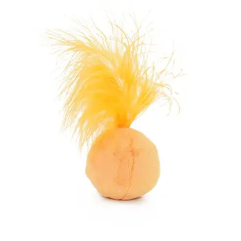 

Catnip feather bell ball Toys Pets Plush Toys Pet Plush Solid Resistance To Bite Playable For Pet Toy