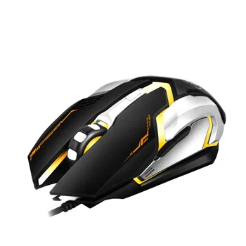 

High Quality 3200 DPI LED Optical 6D USB Wired Gaming Professional Mouse Game Mouse Pro Gamer Mice for PC Laptop Notebook Gamer