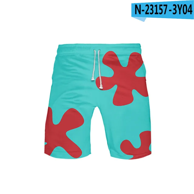 Anime Patrick Star Board Shorts Kids 