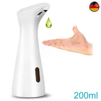 

200ML Automatic Soap Dispenser Touchless Sensor Infrared Motion Sensor R Liquid Dish Soap Dispenser For Bathroom Kitchen