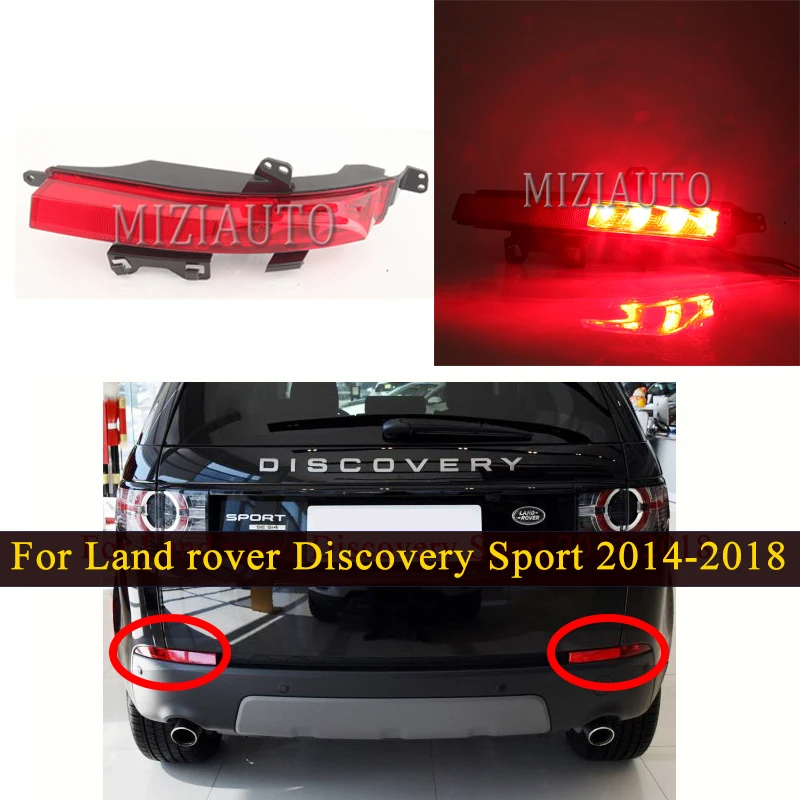 

Rear Bumper Reflector Brake Light For Land rover Discovery Sport 2014-2018 LED Bulbs Car Stop Lamp Tail Light Car Accessories