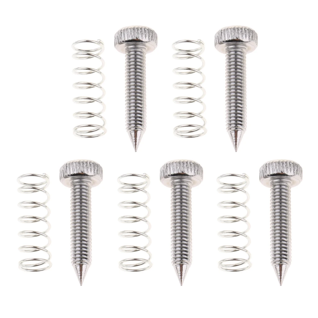 Pack of 5 Drum Single Foot Pedal Hammer Springs Jackscrews Screws DIY |