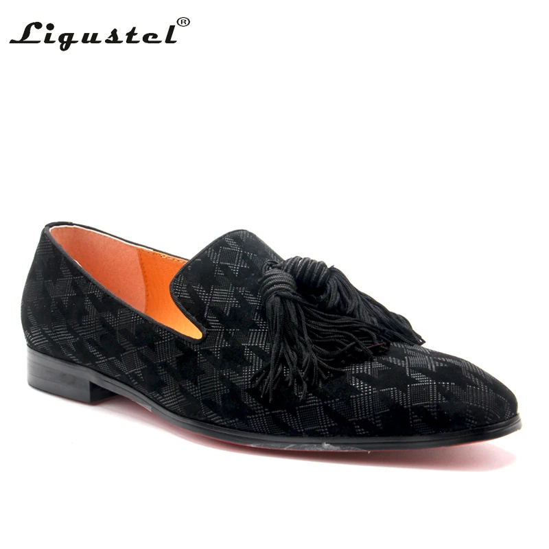本物 セール Ligustel 男性用のフォーマルドレス 靴ひもなしの高級品 結婚式やパーティー用 黒 大きいサイズ13 半ペア販売 Patrocinadores Marketingcultural Com Br