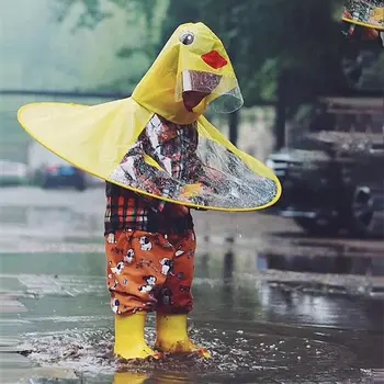 

Children Cute Transparent Raincoat Poncho Funny Rain Coat Rain Cover S Children's Toys