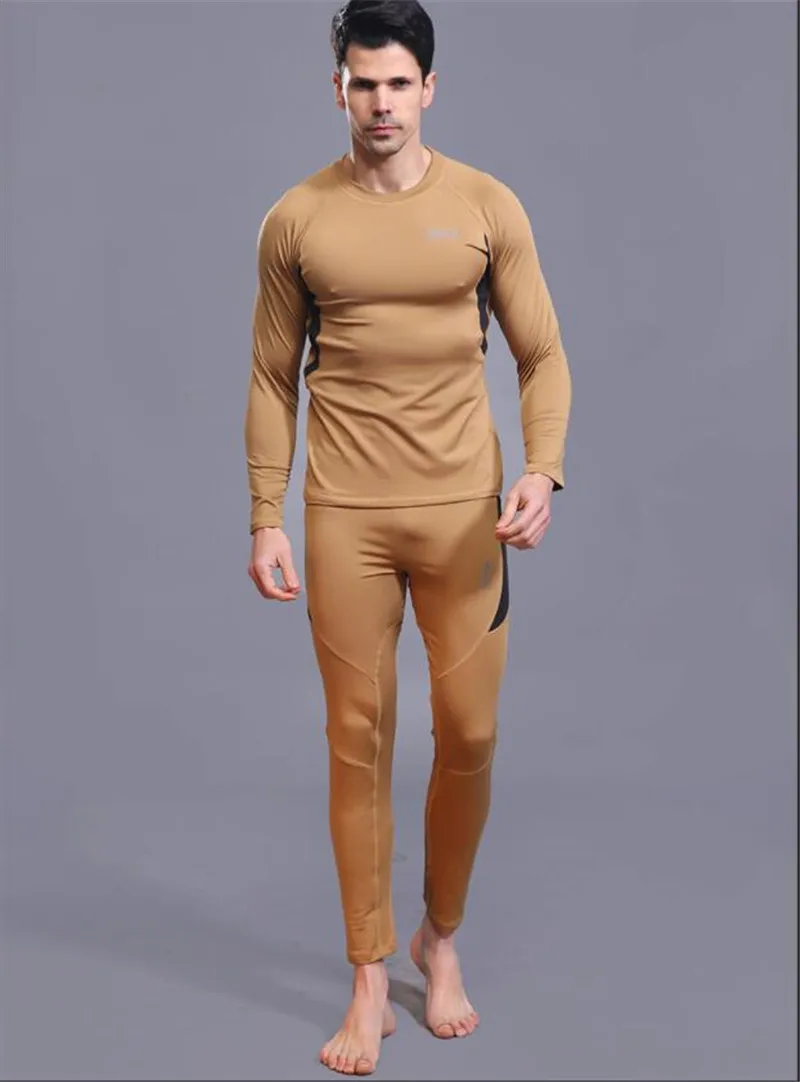 Осенне-зимнее мужское термобелье из флиса, мужская и женская уличная спортивная одежда, мужская спортивная одежда для фитнеса