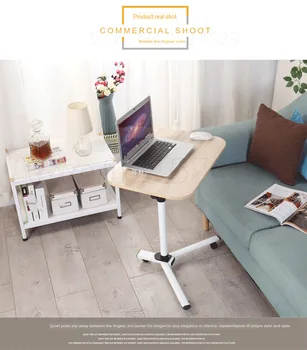 

1B Simple laptop desk lazy lift desk mobile folding bed coffee table sofa side table coffee table