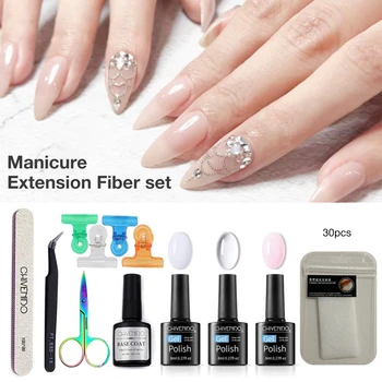 

Professional Fiberglass Nail Kit Fiber Nails Extension for Nail Building Extension Manicure Set Gel Nail For Nail Art Tool