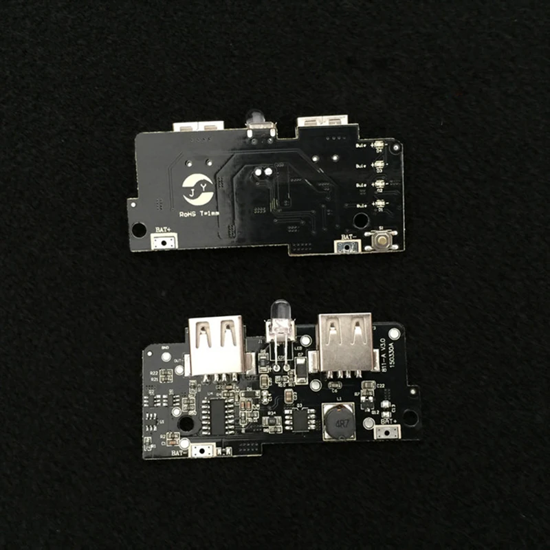 5V Power Bank Charger 1A 2A Booster Module Charging Circuit Board Step Up Boost Power Supply Dual USB Powerbank Electronic Kit