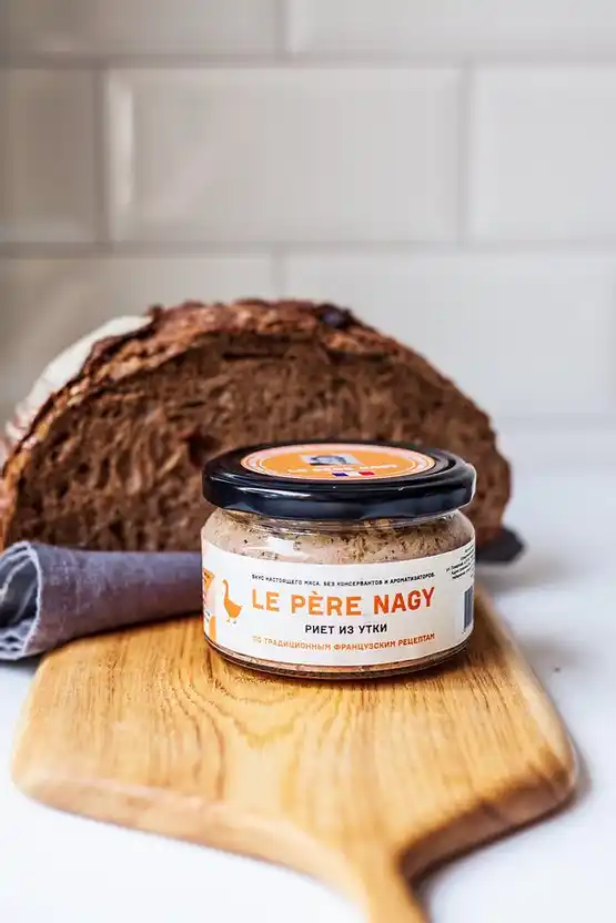 Паштет Le Pere Nagy "Риет из утки", 180 г