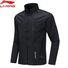 Li-Ning мужской BAD FIVE баскетбольное пальто свободного кроя полиэстер Тан подкладка костюма спортивные куртки AFDP181 MWJ2628