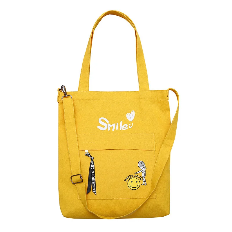 

Ladies Bags Handbag Shoulder Women Bags 2020 Canvas Shoulder Bags Fashion Casual Crossbody Bag Girls Student Tote Shopping Bag