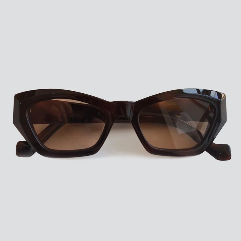 No.2 sunglasses Прямоугольные Солнцезащитные очки женские с пластиковой коробкой gafas de sol hombre Винтажные Солнцезащитные очки женские - Цвет линз: No.2 sunglasses