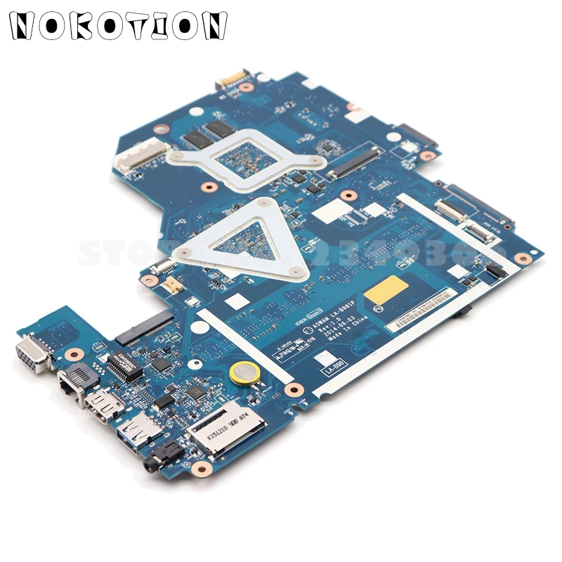 NOKOTION NBMQX11005 NB. MQX11.005 для acer aspire E5-511 E5-511G Материнская плата ноутбука A5WAM LA-B981P DDR3L 820M