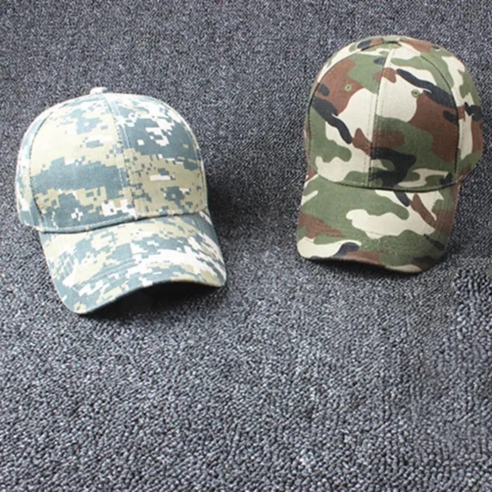 Men Women Adjustable Military Camouflage Army Tennis Caps Baseball Cap Outdoor Hats Dropshipping