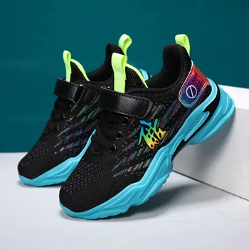 

Hot Sale Casual Sneakers Boys Breathable School Shoes Boy Luxury Brand Children Running Shoes Soft Sole Teenage Sneakers for Boy