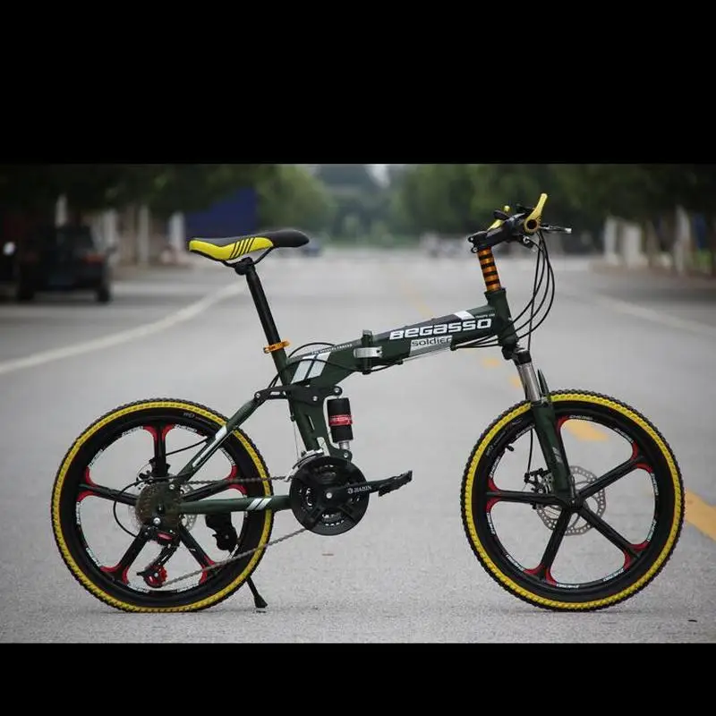 Children's mountain bike 20 inch disc brake system High-quality carbon steel frame bicycle