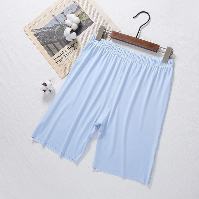 Stay cool and comfy with Summer Ice Silk Sleep Short Pants