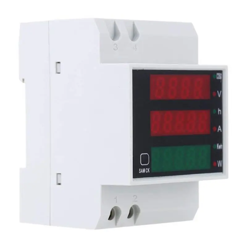 GTBL AC 200-450V измеритель мощности din-рейка Тип Цифровой дисплей Амперметр Вольтметр