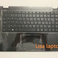 Для lenovo верхний чехол l Yoga 3 14 b с клавиатурой CZ c-чехол с клавиатурой сенсорной панелью черный абсолютно 5CB0H35606