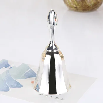 

European Style Service Sound Bell Christmas Gifts Metal Hand Calls Bell