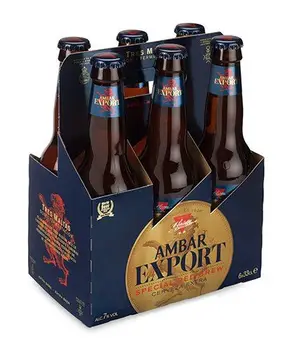 

Ambar Export Cerveza - Paquete de 6 x 330 ml - Total: 1980 ml