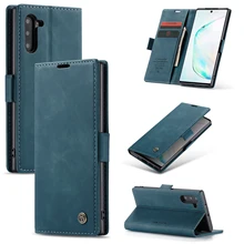 Чехол-книжка для samsung Galaxy Note 10 Plus, винтажный бумажник на магните Чехол-книжка для samsung Note 10 A70