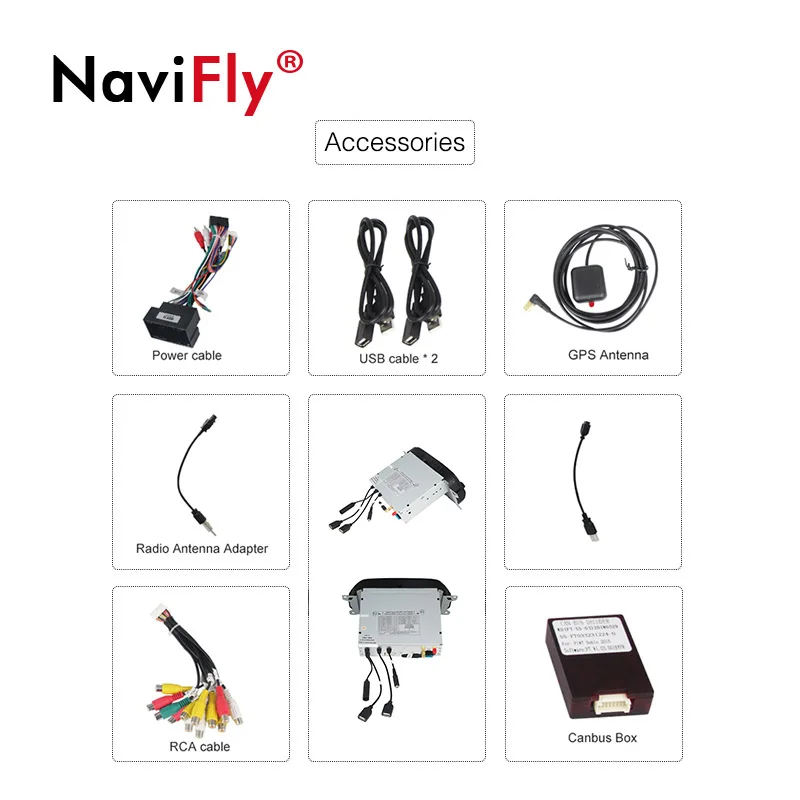 Discount Navifly Android 8.1 Car Multimedia DVD Radio Player for FIAT TIPO EGEA 2015 2016 2017 with BT Wifi GPS navigation audio radio FM 5