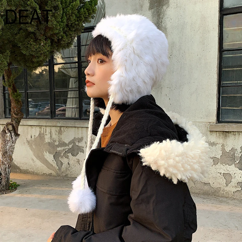 [DEAT] Women Windproof Solid Color Fishermen Hat New Round Dome Temperament Fashion Tide All-match Spring Autumn 13E886