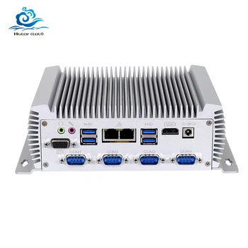 

6*COM 2*LAN Mini PC Intel Core i7 4650U 6*RS232 HDMI WIFI Ubuntu Windows 10 Fanless Industrial Computer pcs industriais