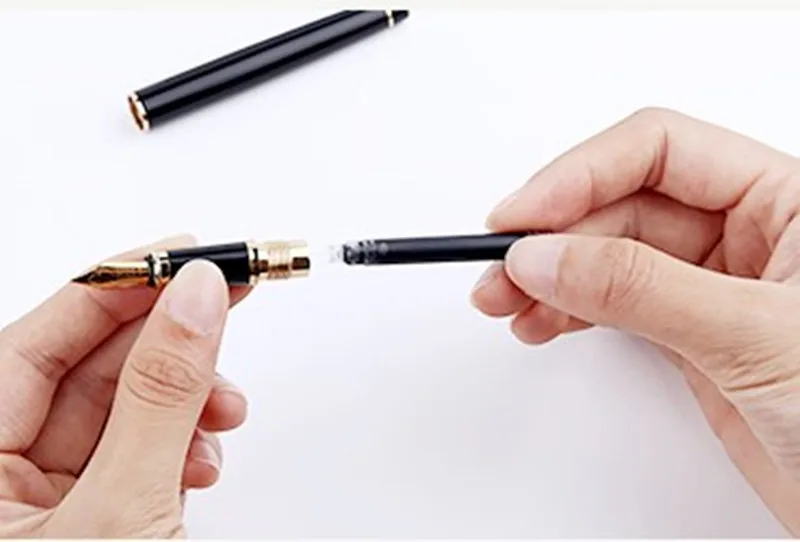 Перьевая ручка Jinhao 60 шт./лот 12 разноцветных картриджей универсальные чернильные