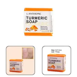 100g Handmade Soap Effective Treatment Whitening Skin Bleaching Perfumed Soap for Arms  Turmeric Soap  Handmade Soap
