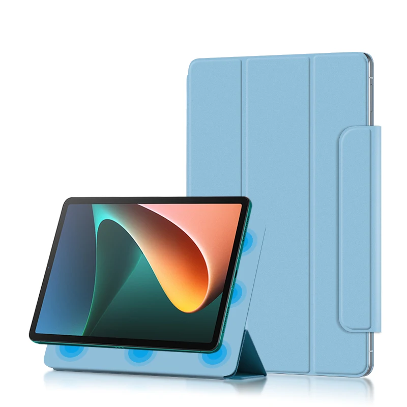 Magnetic Leather Protection Cover For IPad Pro 11/12.9, 10th Gen A2757, Air  4/5/10. 9, Slim Case With Bluetooth Mi Pad 5 Keyboard From Fcover, $27.64