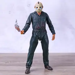 NECA Friday 13-я часть 5 Ultimate Рой сгорел Джейсон Вурхиз ПВХ фигурка Коллекционная модель игрушки