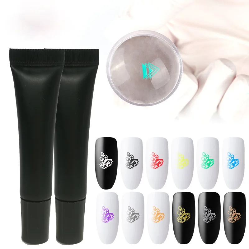 

Stamping Polish Colorful Stamp Varnish Nail Art Stamping Plate Printing Polish Lacquer No Smudge Top Coat Oil