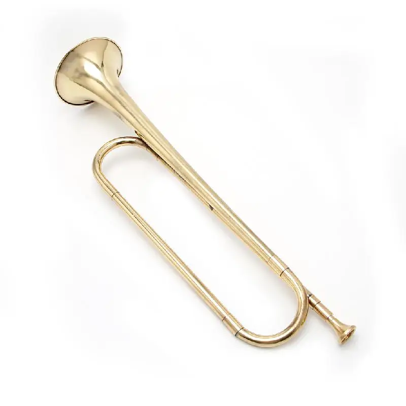 New Retro B Flat Bugle Trumpet School Band Cavalry Beginner Military Orchestra New