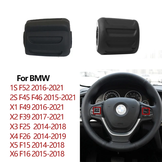 Auto Links Rechts Lenkrad Drehknopf Taste Abdeckung Ersatz Für BMW 1 2 X1  X2 X3 X4 X5 X6 serie F45 F15 F16 F25 F26 F39 - AliExpress