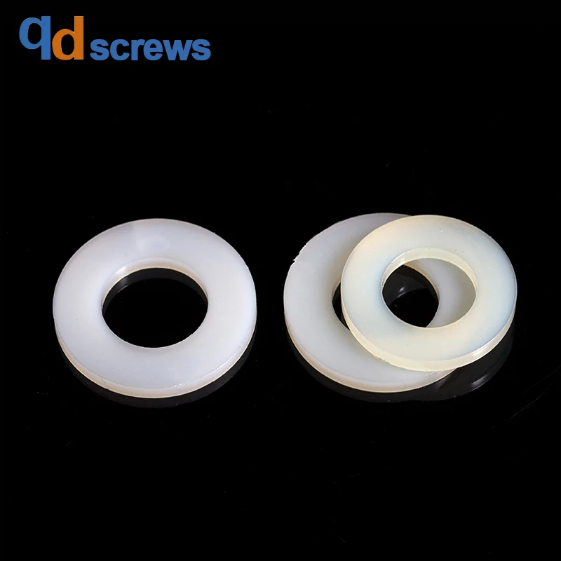 PA66 M2M2.5M3M4M5M6M8M10M12M14M16M20 Plastic Nylon Flat Gasket