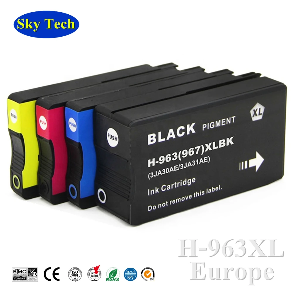 Cartucce Di Inchiostro Compatibili Sky 963Xl Per Hp963 Hp967 Per Stampante Hp Officejet Pro 9010 9015 9020 9025 Ecc