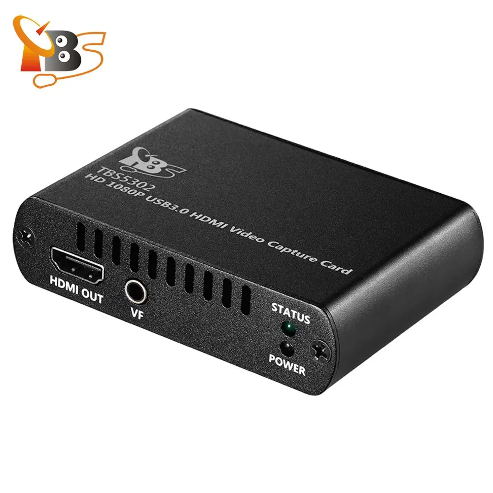 TBS5302 1080P USB3.0 HDMI Video Capture Card Compatible with PS4, PS3, Xbox