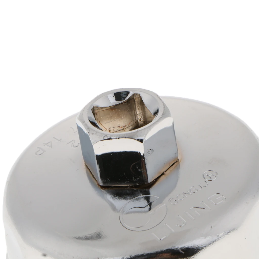 Fit Corolla Oil Filter Wrench Cap Housing Tool Remover 14 Flutes Dia 66mm
