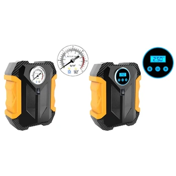 

Digital Tire Inflator Portable Air Compressor Pump for Car Tire Auto Tire Pump Pressure Gauge for Car, SUV, Motorcycle